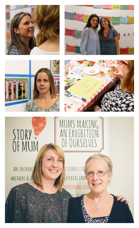 Story of Mum at The Photographers Gallery: Dina of Kensington Mums, Angela and her mother, Pippa Best, Gretta Schifano 